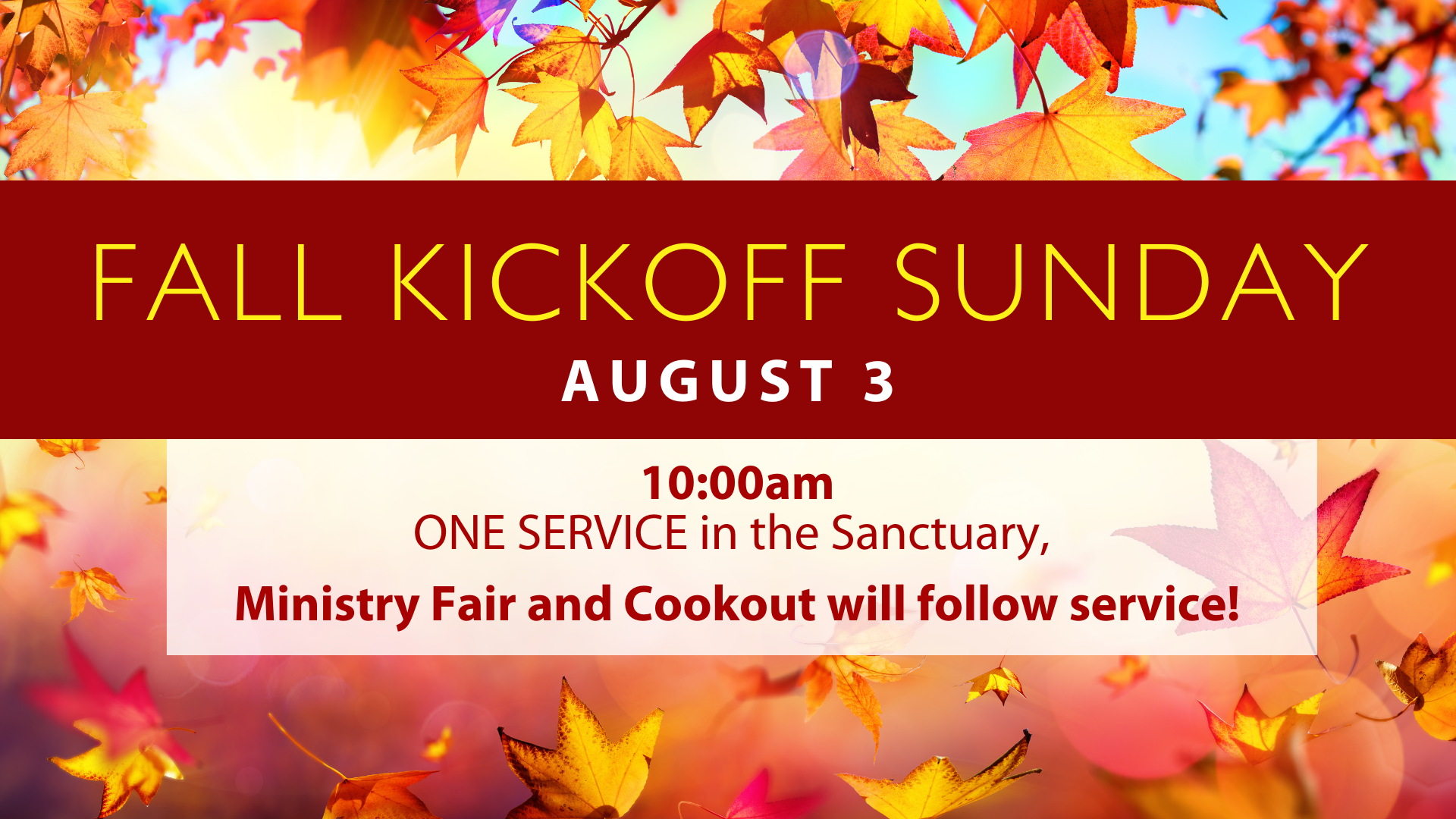 Ministry Fair and Lunch